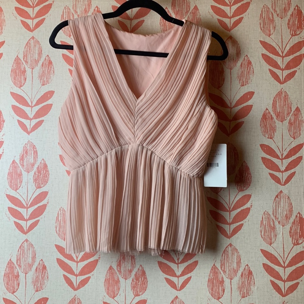 Tailoria Top, Pink, Size S